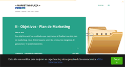 Desktop Screenshot of marketing.guiaplaza.com